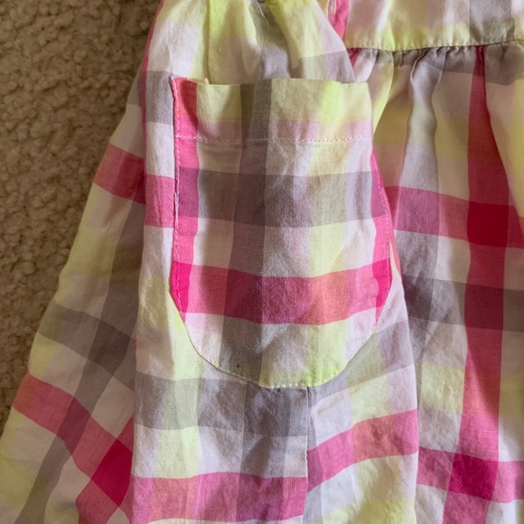 Baby girl dress-checked pattern - Picture 2 of 4